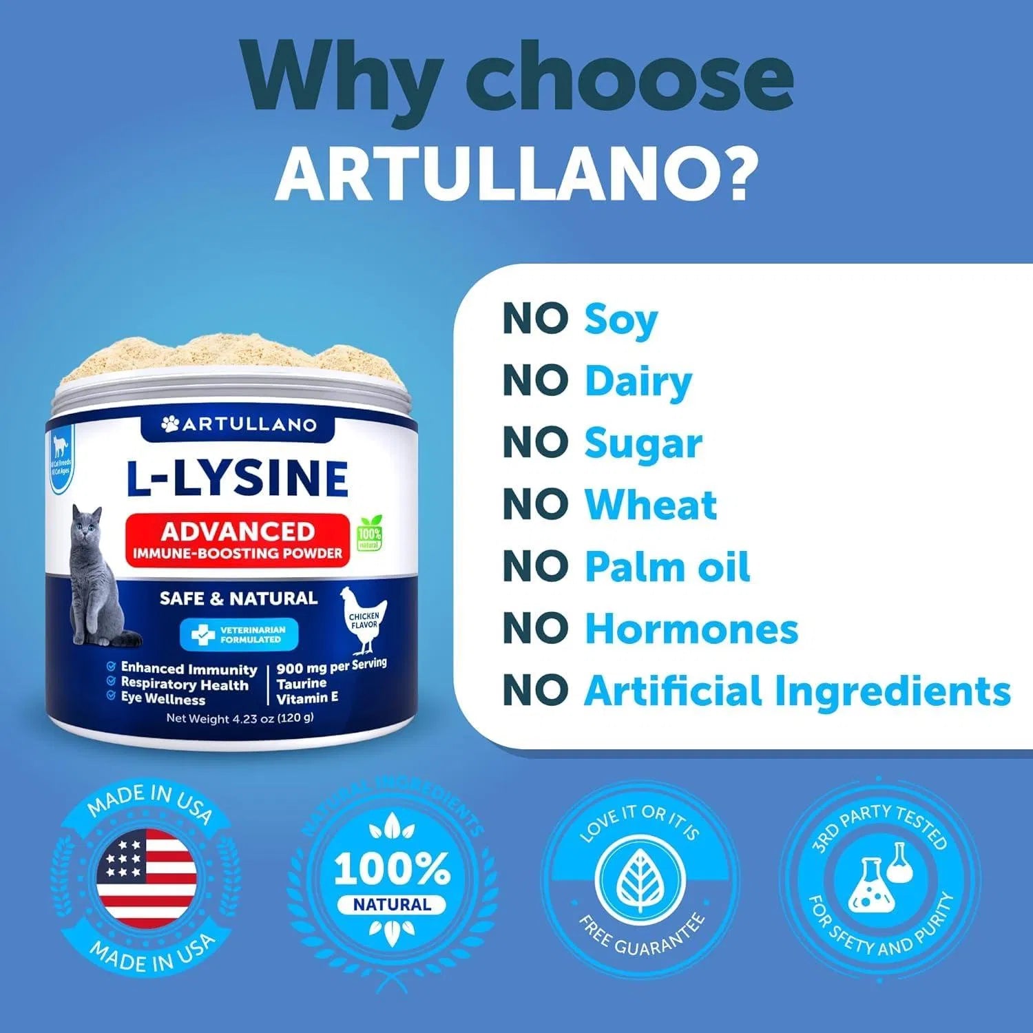 Immune Booster for Cats Lysine