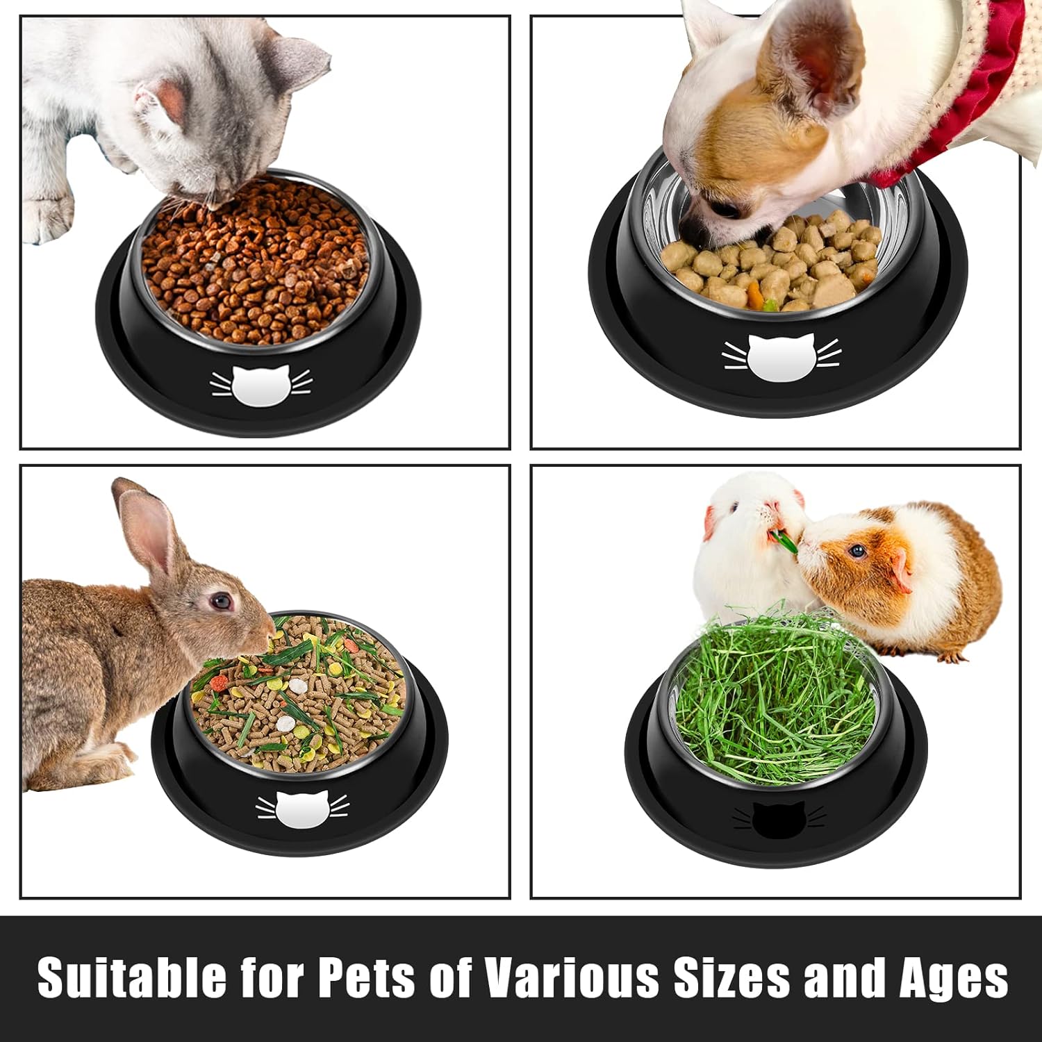 Non-Slip Decorative Cat bowl