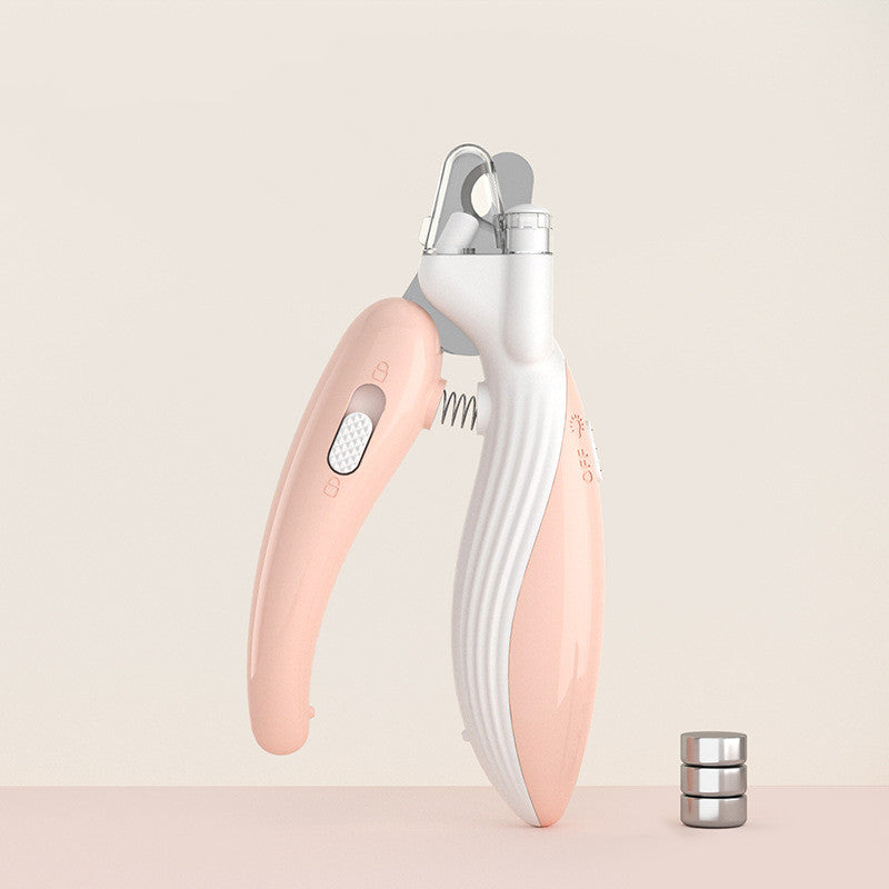 LED Self Storage Nail Clippers