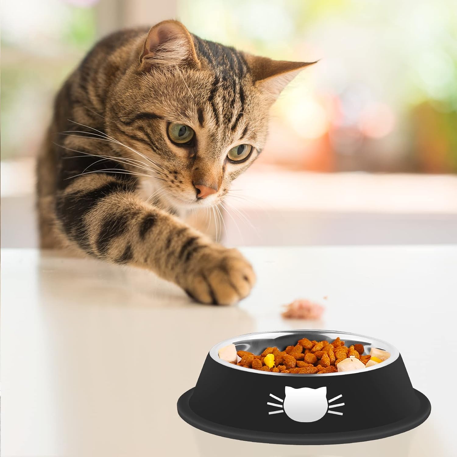 Non-Slip Decorative Cat bowl